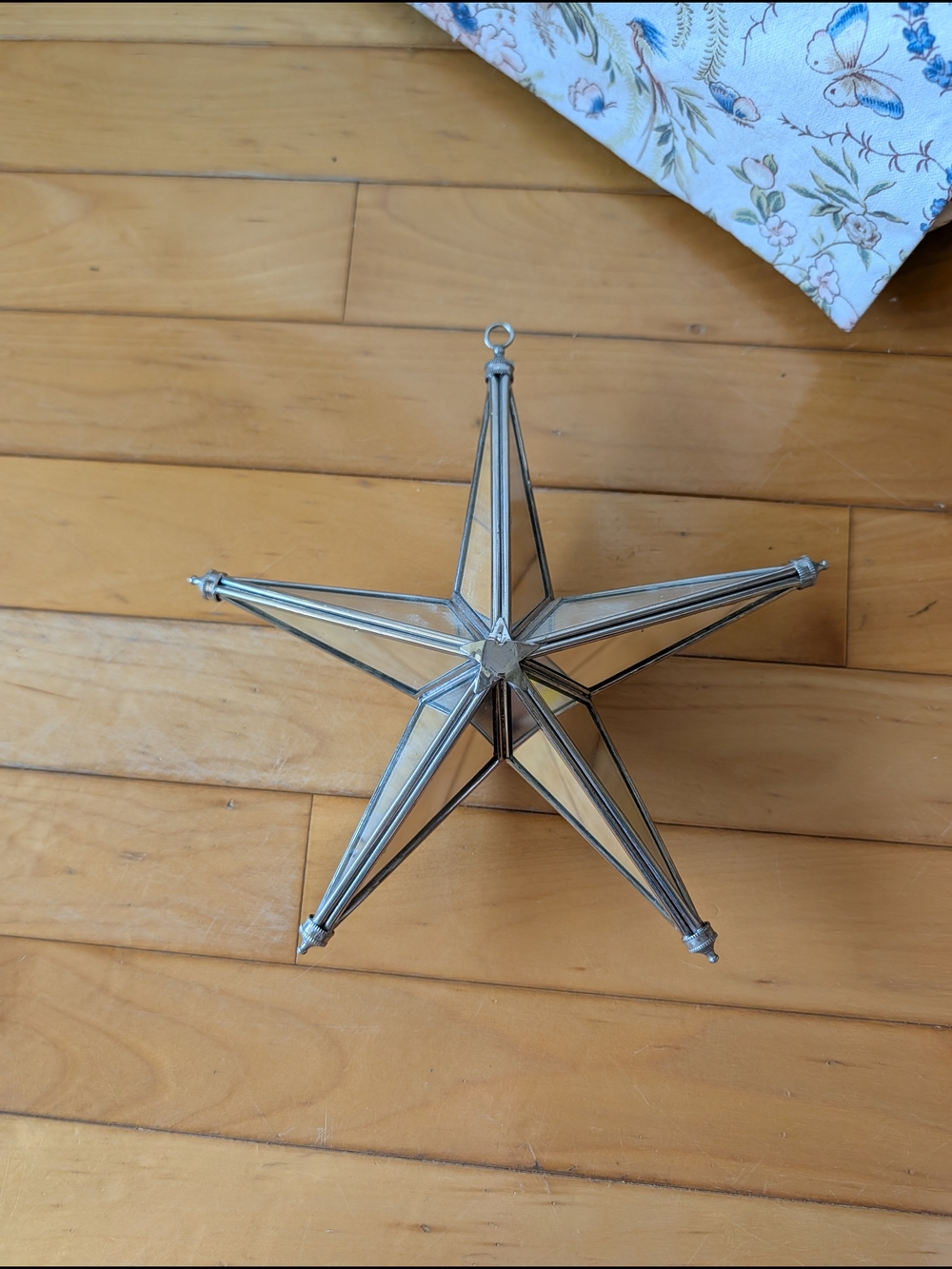 Mirrored Hanging Star